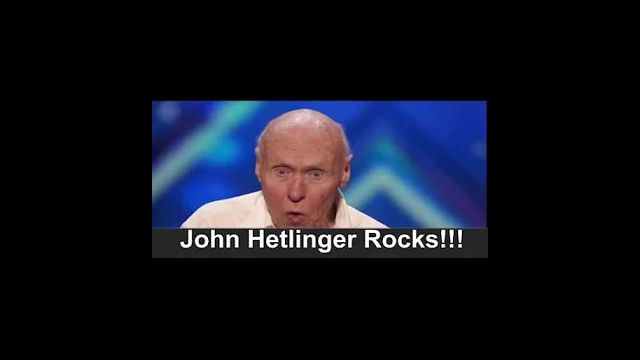 John Hetlinger Singing Let The Bodies Hit The Floor.