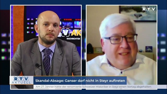 +++Nächste Skandal-Absage: Dr. Daniele Ganser darf nicht im Steyrer Stadttheater auftreten++