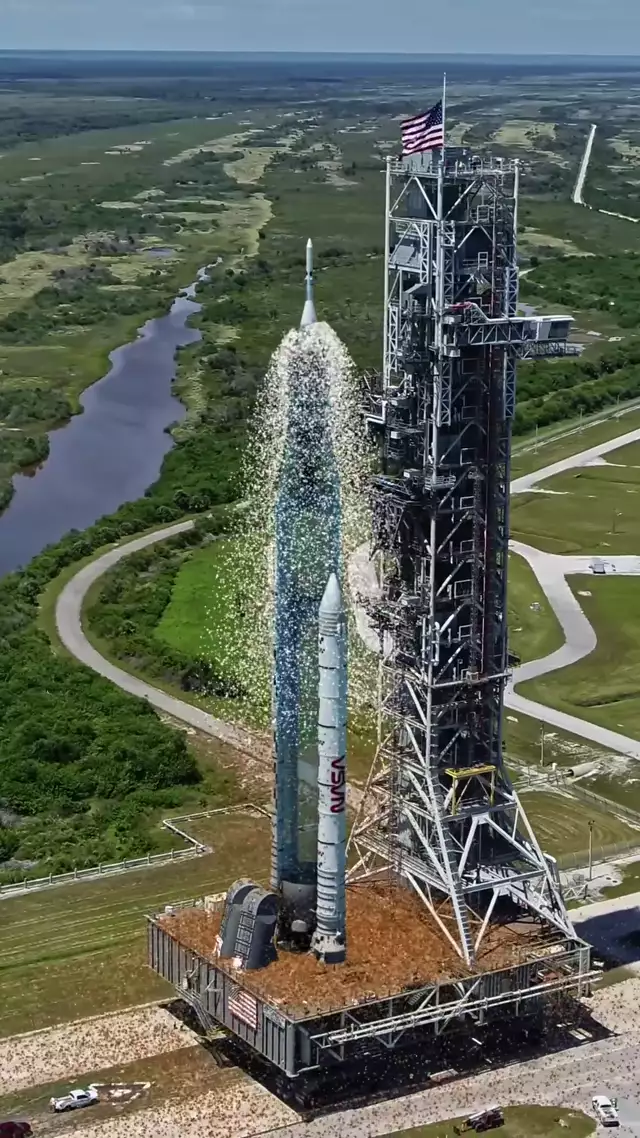 Artemis SLS Disrobing