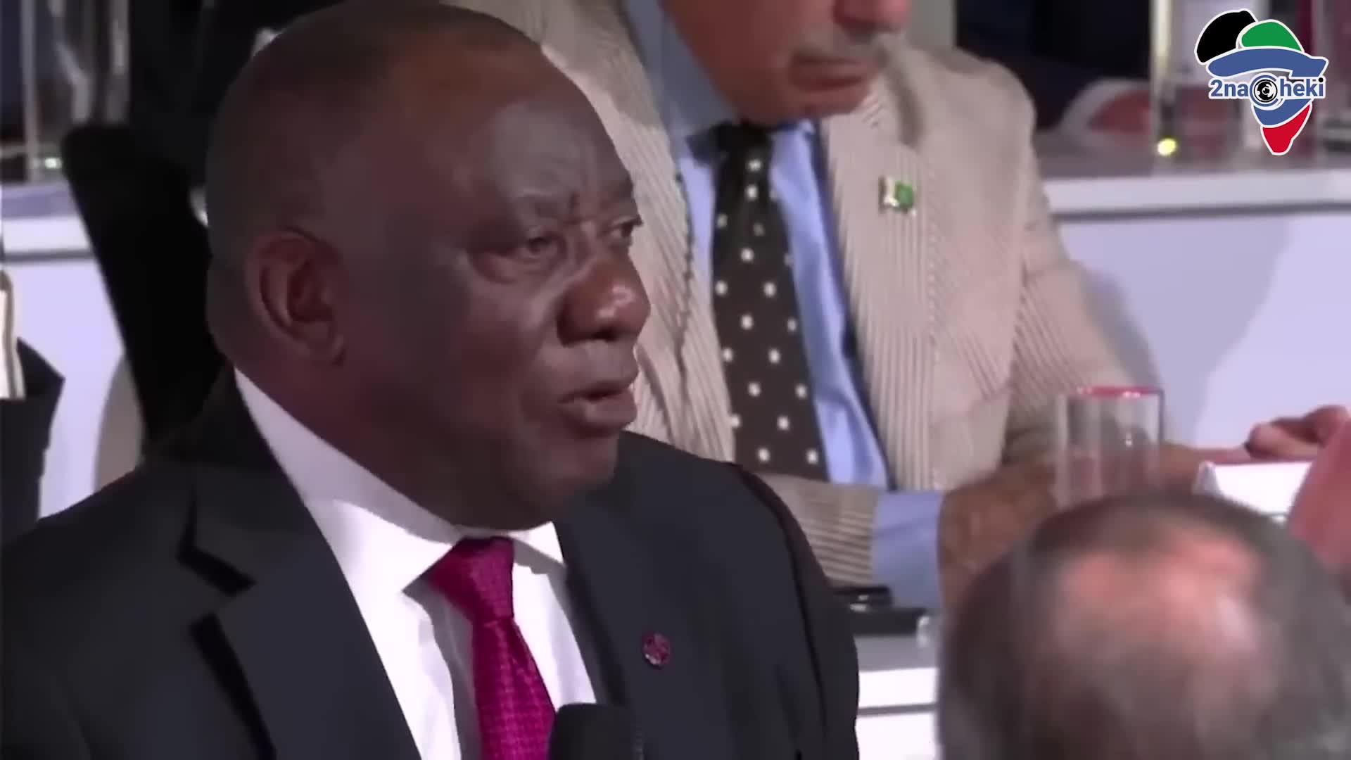 South Africa President Shouts to the World Africans arent Beggars Respect us Now