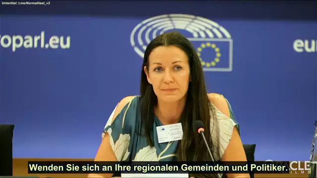 Dr- Maria Hubmer-Mogg über die Friedens - und Demokratiebewegung