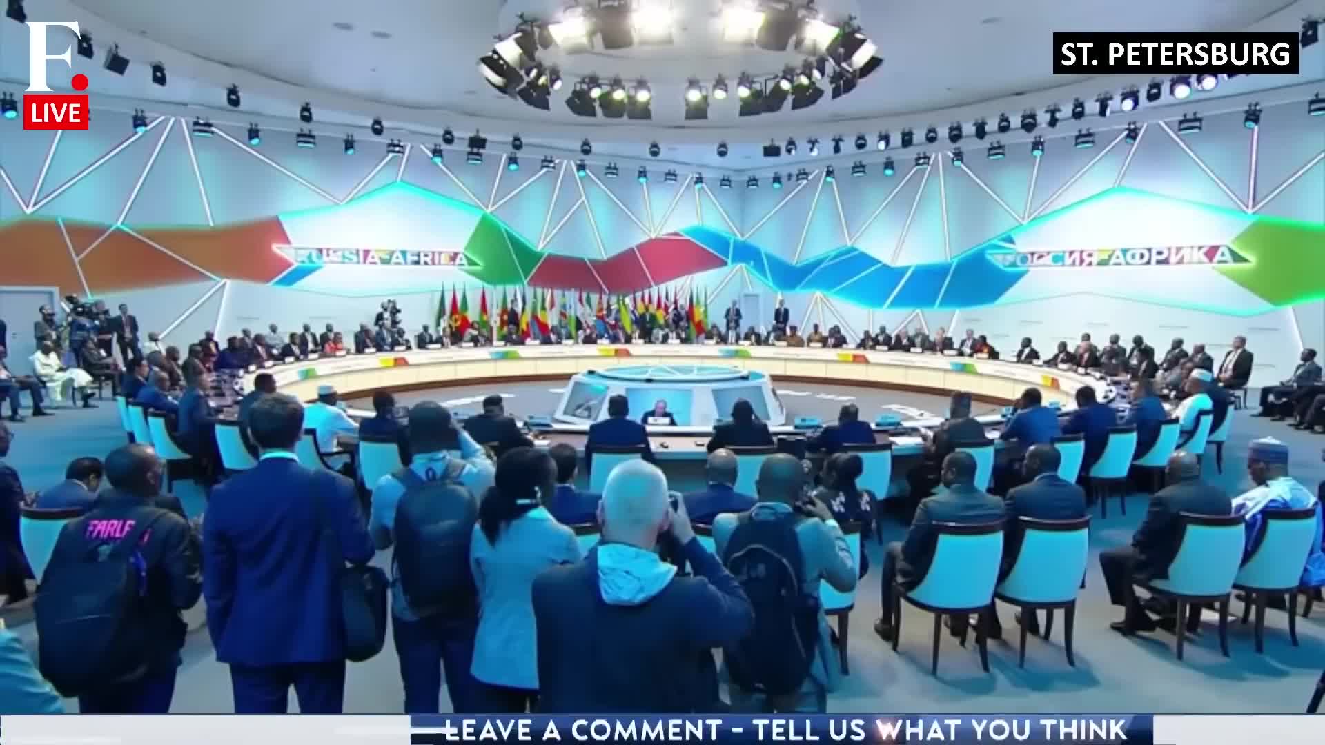 LIVE_ Russias President Vladimir Putin Hails Ties with Africa in Summit at St Petersburg Summit