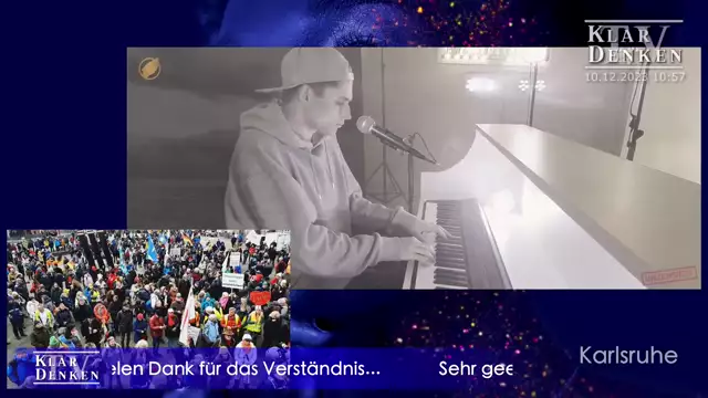 600 Strafanzeigen wegen Verbrechen gegen die Menschlichkeit - ZAAVV Großdemo in Karlsruhe