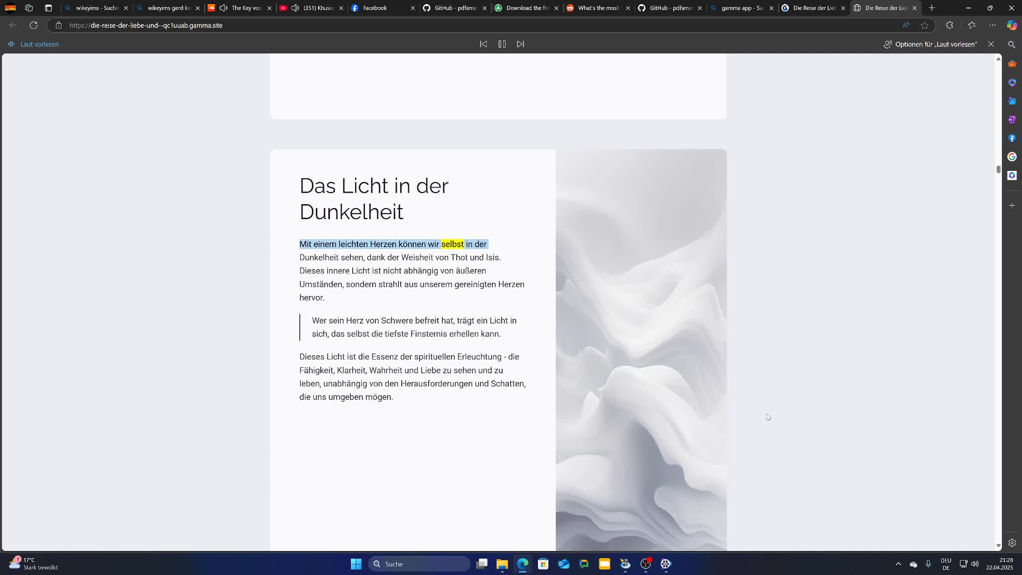 Ethik und Erleuchtung