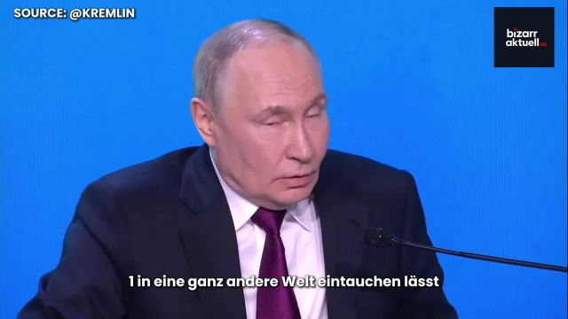 Putin stunishes in AI