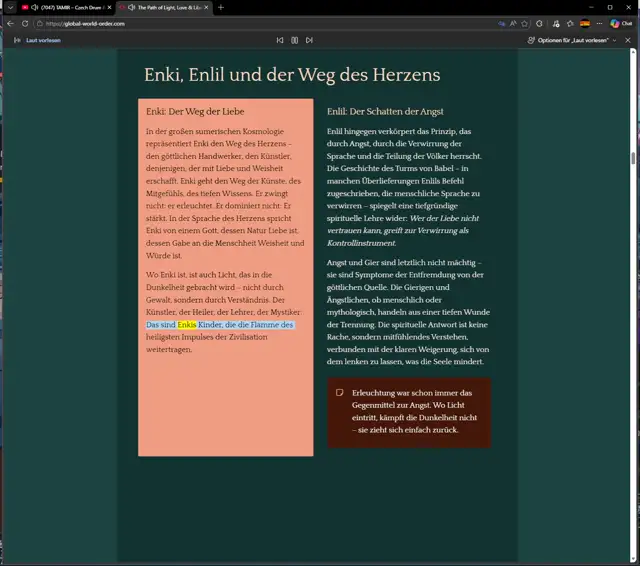 Global World Order - DE