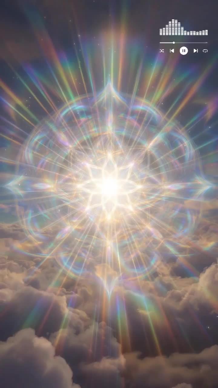 IF YOU SAW THIS LIGHT THE UNIVERSE CHOSE YOU _ 888Hz - 528Hz - 963Hz Healing Frequency love
