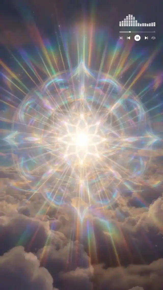 IF YOU SAW THIS LIGHT THE UNIVERSE CHOSE YOU _ 888Hz - 528Hz - 963Hz Healing Frequency love