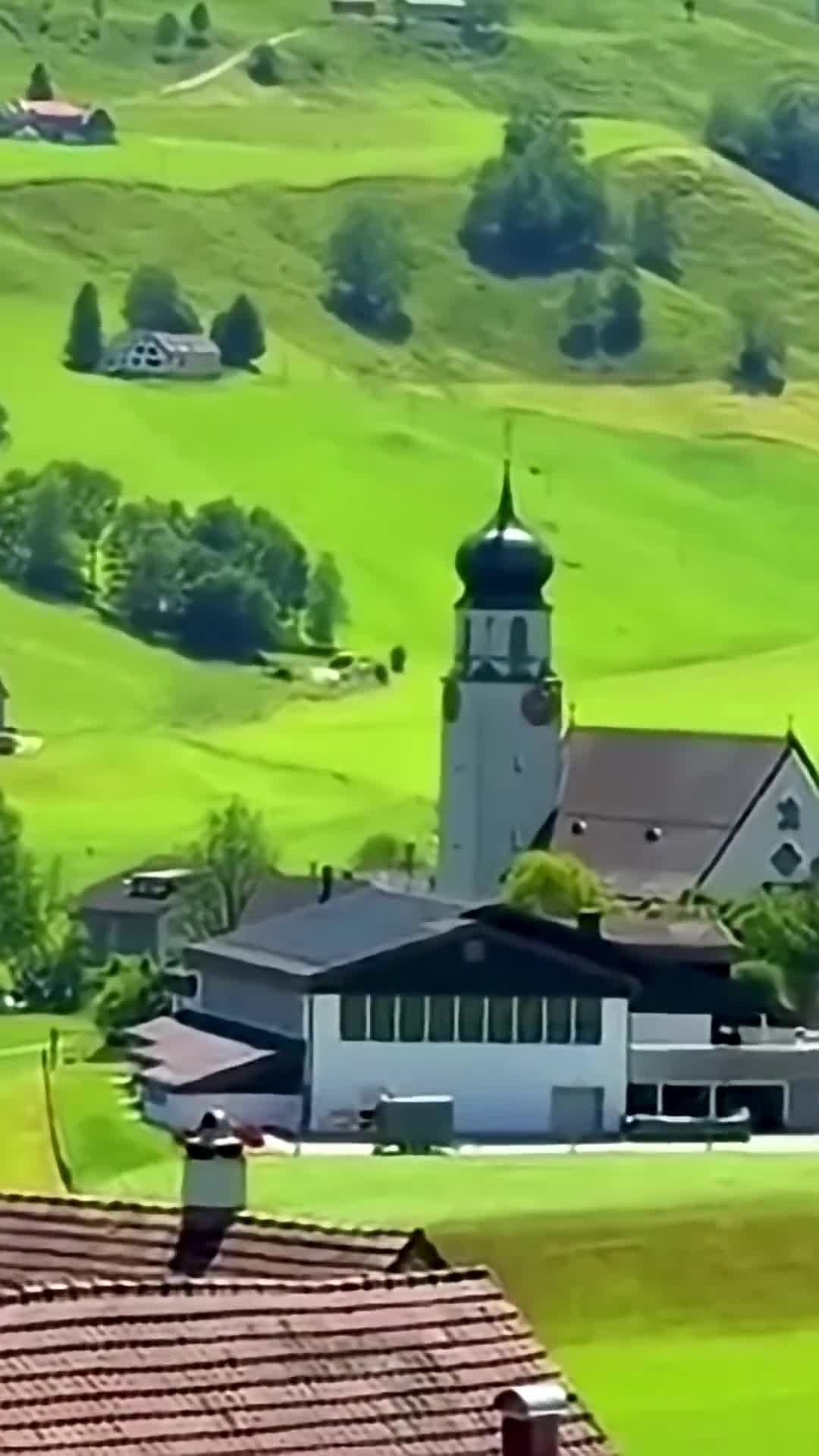 Switzerland there has been no war for two hundred years People here live a peaceful life without