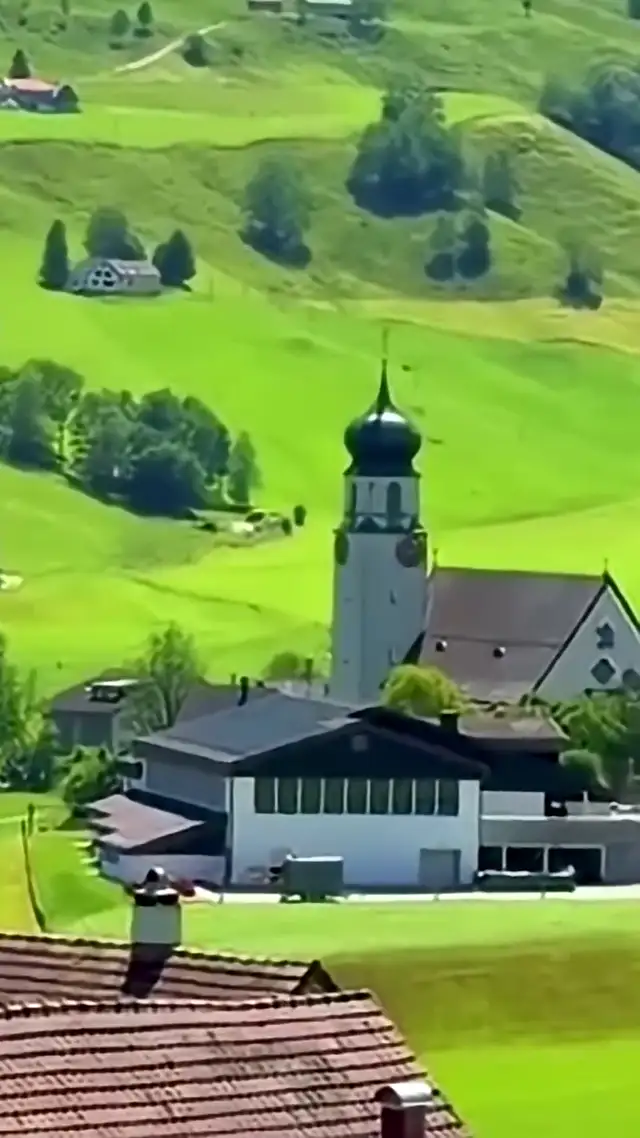 Switzerland there has been no war for two hundred years People here live a peaceful life without