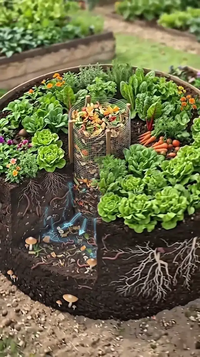 Los residuos organicos pueden convertirse en fertilizante natural directamente dentro del huerto