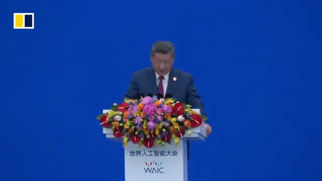 WATCH_ Chinese President Xi Jinping speaks at world AI conference